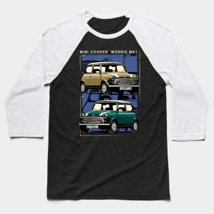 MK1 Morris Mini Cooper Baseball T-Shirt